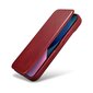 iCarer Leather iPhone 14 Pro Max Flip Magnetic MagSafe Red (AKI14220708-RD) hind ja info | Telefoni kaaned, ümbrised | kaup24.ee