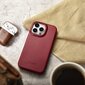 iCarer Leather iPhone 14 Pro Max Flip Magnetic MagSafe Red (AKI14220708-RD) цена и информация | Telefoni kaaned, ümbrised | kaup24.ee