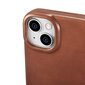 iCarer Leather iPhone 14 Plus magnetic flip MagSafe brown (AKI14220707-BN) цена и информация | Telefoni kaaned, ümbrised | kaup24.ee