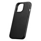 iCarer Litchi Leather iPhone 14 Pro Max Magnetic with MagSafe Black (WMI14220712-BK) цена и информация | Telefoni kaaned, ümbrised | kaup24.ee