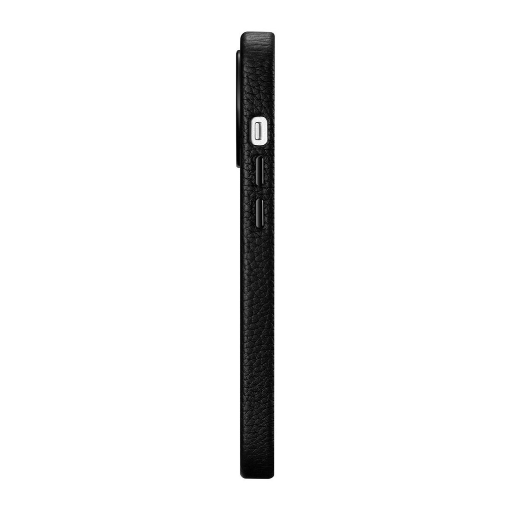 iCarer Litchi Leather iPhone 14 Pro Max Magnetic with MagSafe Black (WMI14220712-BK) цена и информация | Telefoni kaaned, ümbrised | kaup24.ee