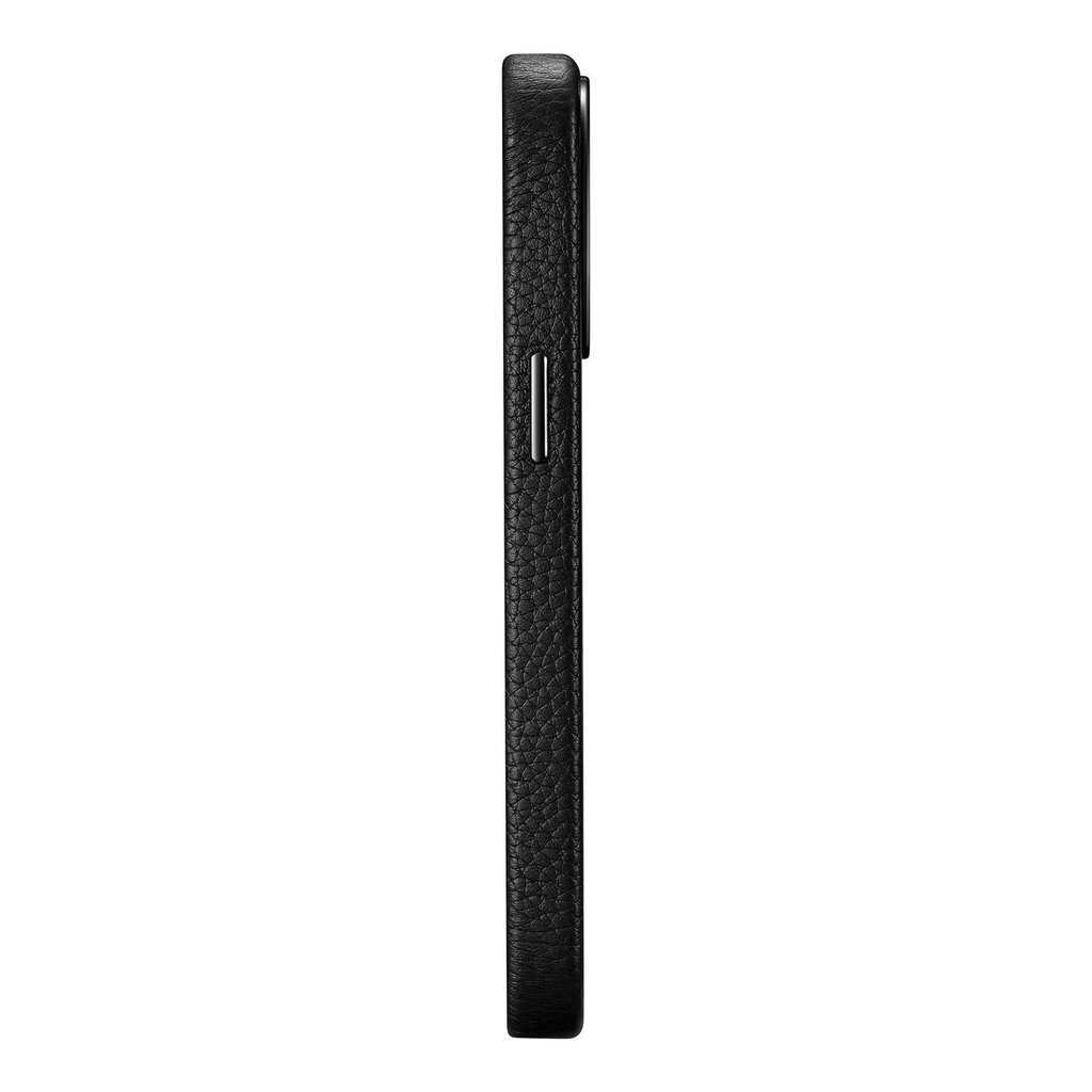 iCarer Litchi Leather iPhone 14 Pro Max Magnetic with MagSafe Black (WMI14220712-BK) цена и информация | Telefoni kaaned, ümbrised | kaup24.ee