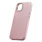 iCarer Litchi Leather iPhone 14 Plus Magnetic MagSafe pink (WMI14220711-PK) hind ja info | Telefoni kaaned, ümbrised | kaup24.ee