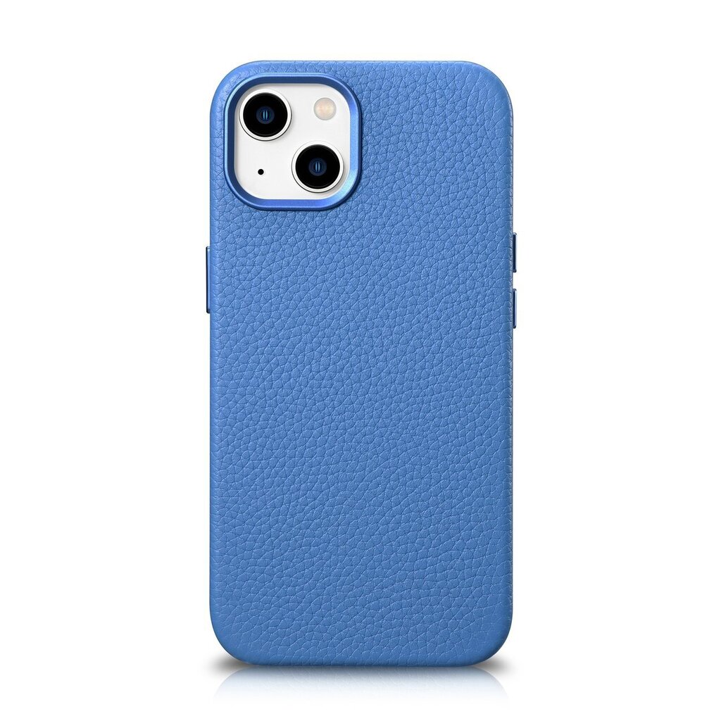 iCarer Litchi Leather iPhone 14 Plus Magnetic MagSafe Light Blue (WMI14220711-LB) hind ja info | Telefoni kaaned, ümbrised | kaup24.ee