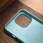 iCarer Litchi Leather iPhone 14 Pro Magnetic MagSafe Green (WMI14220710-GN) hind ja info | Telefoni kaaned, ümbrised | kaup24.ee
