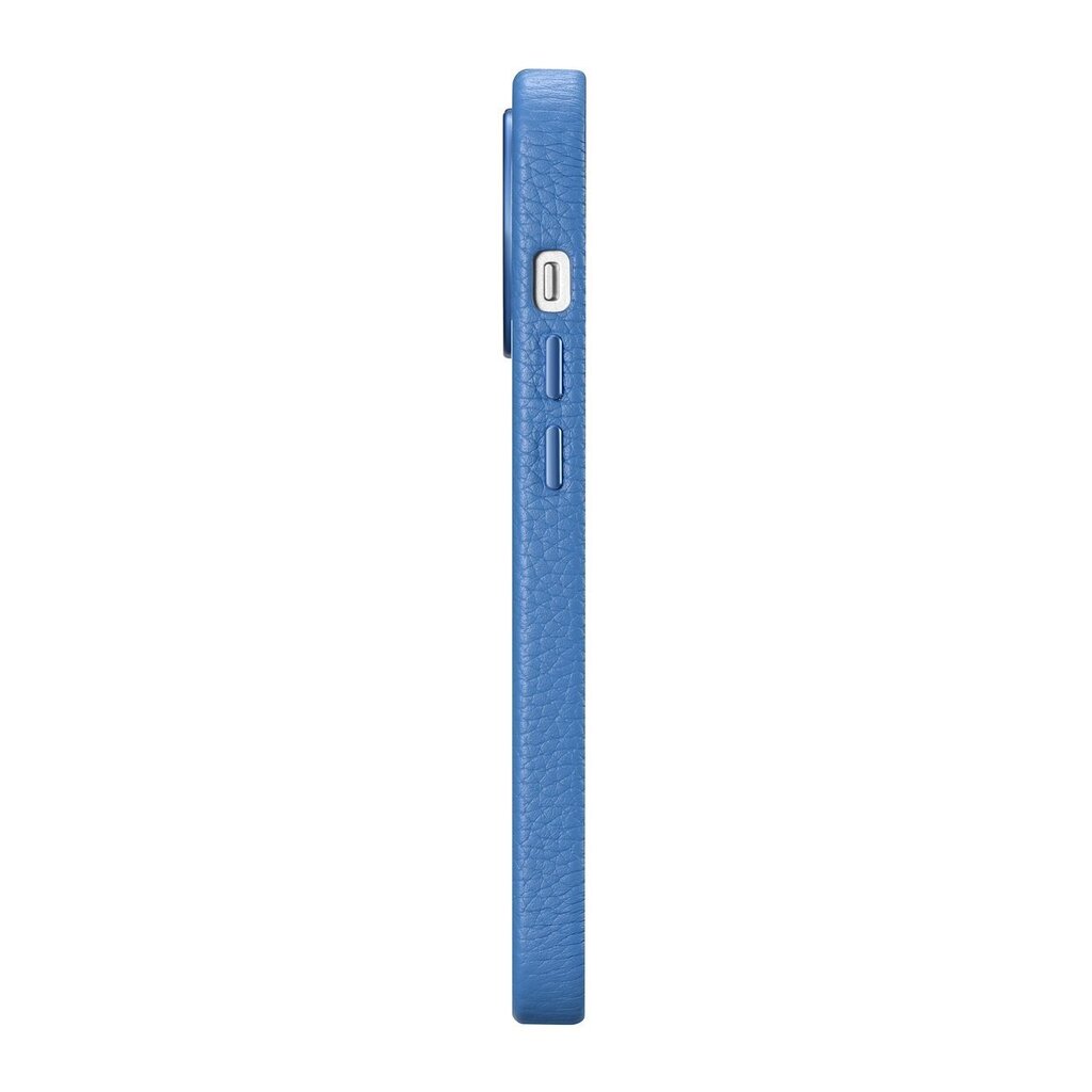 iCarer Litchi Leather iPhone 14 Pro Magnetic MagSafe Light Blue (WMI14220710-LB) цена и информация | Telefoni kaaned, ümbrised | kaup24.ee