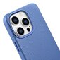 iCarer Litchi Leather iPhone 14 Pro Magnetic MagSafe Light Blue (WMI14220710-LB) цена и информация | Telefoni kaaned, ümbrised | kaup24.ee