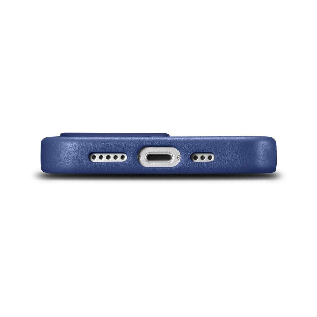 iCarer Leather iPhone 14 Pro Blue (WMI14220706-BU) (MagSafe Compatible) hind ja info | Telefoni kaaned, ümbrised | kaup24.ee