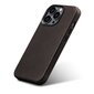 iCarer Leather Leather iPhone 14 Pro Max Magnetic with MagSafe brown (WMI14220704-BN) цена и информация | Telefoni kaaned, ümbrised | kaup24.ee