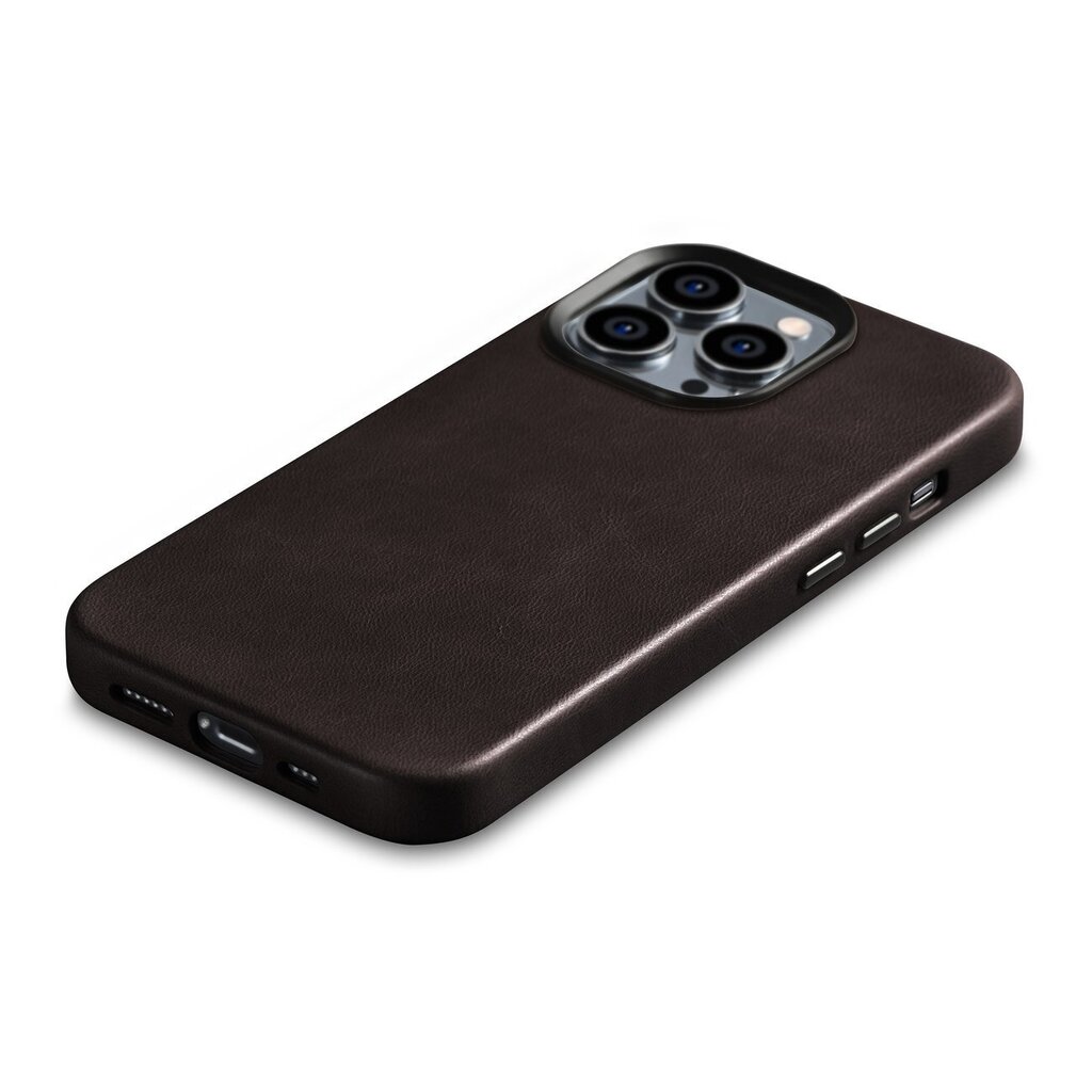 iCarer Leather Leather iPhone 14 Pro Max Magnetic with MagSafe brown (WMI14220704-BN) цена и информация | Telefoni kaaned, ümbrised | kaup24.ee