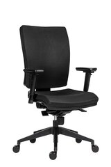 Офисный стул 1580 SYN GALA PLUS BN7, текстиль, BN7, черный цена и информация | Офисные кресла | kaup24.ee