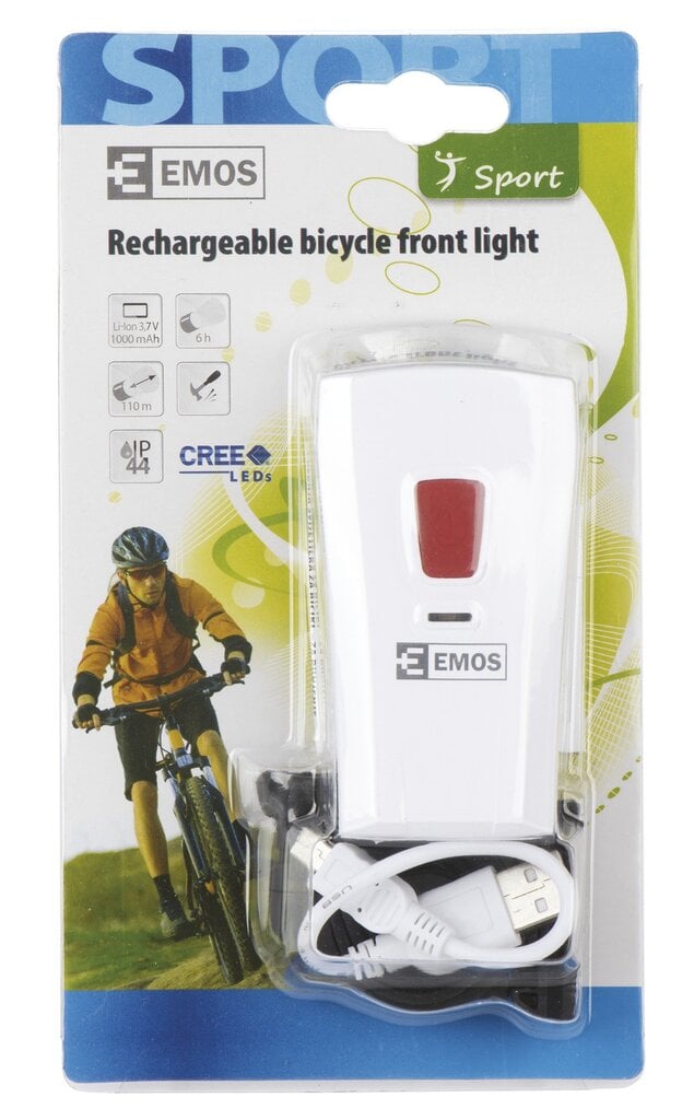 Jalgratta esi LED-tuli Emos P3917 hind ja info | Jalgratta tuled ja helkurid | kaup24.ee