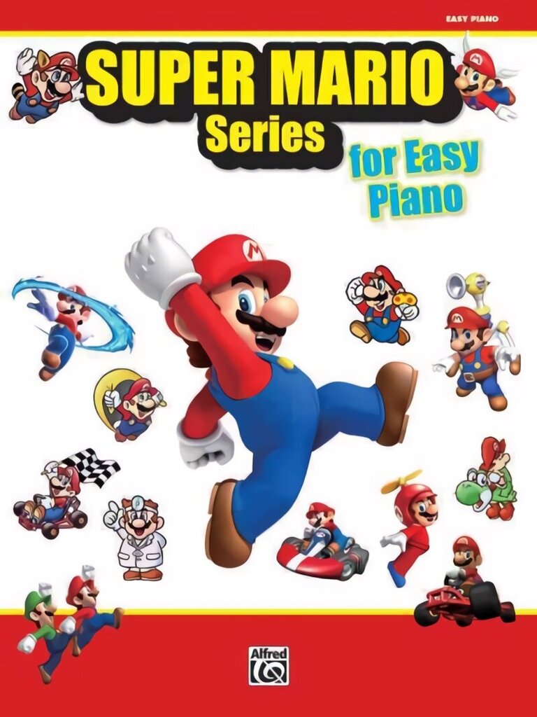 Super Mario Series for Easy Piano: 34 Super Mario Themes Arranged for Easy Piano цена и информация | Kunstiraamatud | kaup24.ee