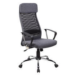 Офисный стул OFFICE4YOU DARLA, с подлокотниками, серый  цена и информация | Офисные кресла | kaup24.ee