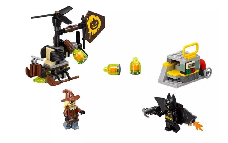 70913 LEGO® Batman Scarecrow Fearful Face-off hind ja info | Klotsid ja konstruktorid | kaup24.ee