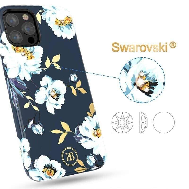 Kingxbar Blossom Series: Gardenia sobib iPhone 11 Pro Max, sinine цена и информация | Telefoni kaaned, ümbrised | kaup24.ee