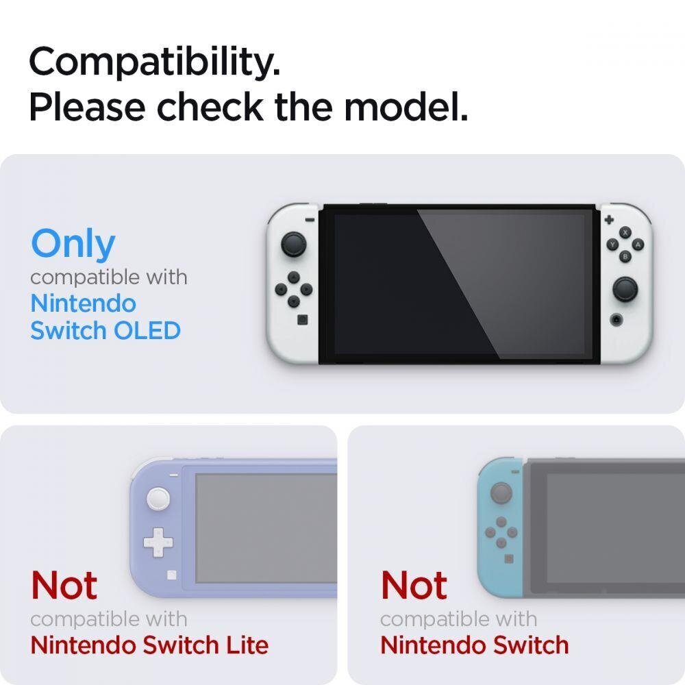 Karastatud kaitseklaas Nintendo Switch OLED цена и информация | Mängukonsoolide lisatarvikud | kaup24.ee