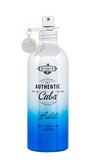 Tualettvesi Cuba Authentic Bold EDT meestele, 100 ml цена и информация | Мужские духи | kaup24.ee