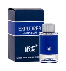 Mont Blanc Explorer Ultra Blue EDP для мужчин, 4,5 мл цена и информация | Мужские духи | kaup24.ee