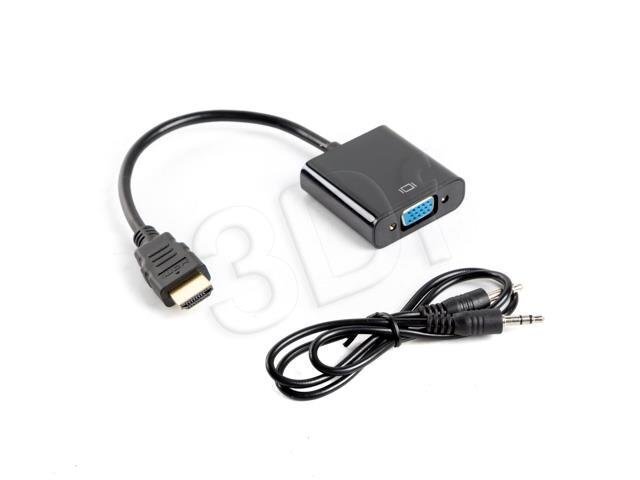 Lanberg AD-0017-BK цена и информация | USB jagajad, adapterid | kaup24.ee