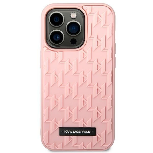 Karl Lagerfeld KLHCP14XRUPKLPP, telefonile iPhone 14 Pro Max, roosa hind ja info | Telefoni kaaned, ümbrised | kaup24.ee