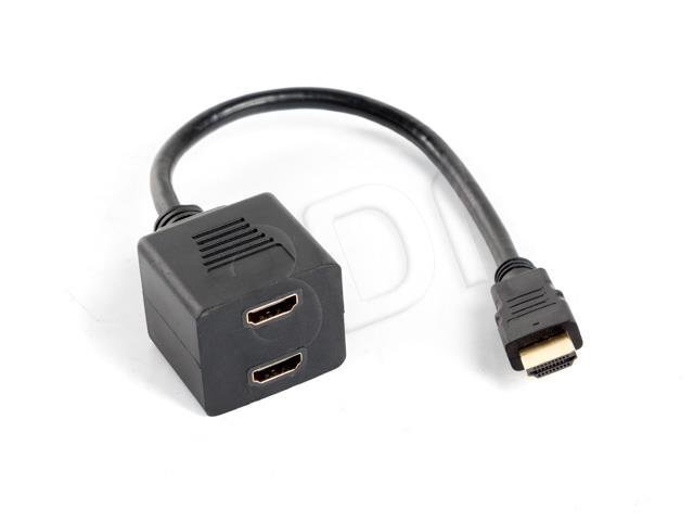 AV adapter/konverter Lanberg AD-0019-BK hind ja info | USB jagajad, adapterid | kaup24.ee