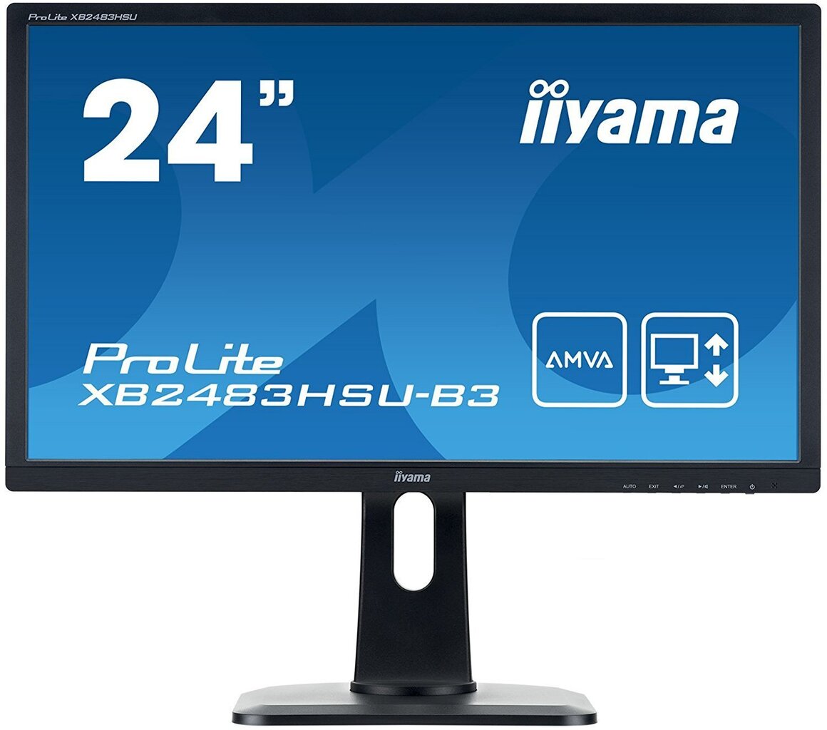 Iiyama ProLite XB2483HSU-B3 hind ja info | Monitorid | kaup24.ee