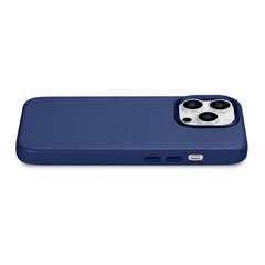 iCarer Leather iPhone 14 Pro Max Blue (WMI14220708-BU) (MagSafe Compatible) цена и информация | Чехлы для телефонов | kaup24.ee