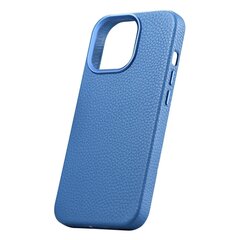 iCarer Litchi Leather iPhone 14 Pro Max Magnetic with MagSafe Light Blue (WMI14220712-LB) цена и информация | Чехлы для телефонов | kaup24.ee