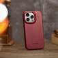 iCarer Leather iPhone 14 Pro Flip Magnetic MagSafe Red (AKI14220706-RD) цена и информация | Telefoni kaaned, ümbrised | kaup24.ee
