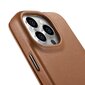 iCarer Leather iPhone 14 Pro Max Flip Magnetic MagSafe Leather Brown (WMI14220716-BN) цена и информация | Telefoni kaaned, ümbrised | kaup24.ee