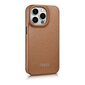 iCarer Leather iPhone 14 Pro Max Flip Magnetic MagSafe Leather Brown (WMI14220716-BN) hind ja info | Telefoni kaaned, ümbrised | kaup24.ee