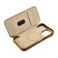 iCarer Leather iPhone 14 Pro Max Flip Magnetic MagSafe Leather Brown (WMI14220716-BN) цена и информация | Telefoni kaaned, ümbrised | kaup24.ee