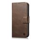 iCarer 2in1 iPhone 14 Plus Leather Flip Anti-RFID brown (WMI14220723-BN) цена и информация | Telefoni kaaned, ümbrised | kaup24.ee