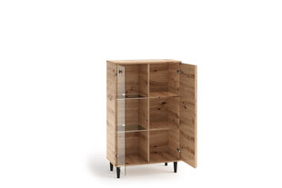 Vitriin ADRK Furniture LIV02, pruun hind ja info | Vitriinkapid | kaup24.ee