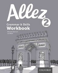 Allez 2 Grammar & Skills Workbook (Pack of 8): With all you need to know for your 2021 assessments цена и информация | Книги для подростков и молодежи | kaup24.ee