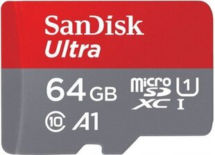 MEMORY MICRO SDXC 64GB UHS-I/W/A SDSQUAR-064G-GN6IA SANDISK цена и информация | Карты памяти для телефонов | kaup24.ee