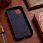 iCarer Leather iPhone 14 Plus dark purple (MagSafe compatible) hind ja info | Telefoni kaaned, ümbrised | kaup24.ee
