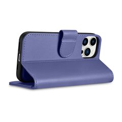 iCarer 2in1 iPhone 14 Pro Max FlipAnti-RFID Light Violet (WMI14220728-LP) цена и информация | Чехлы для телефонов | kaup24.ee