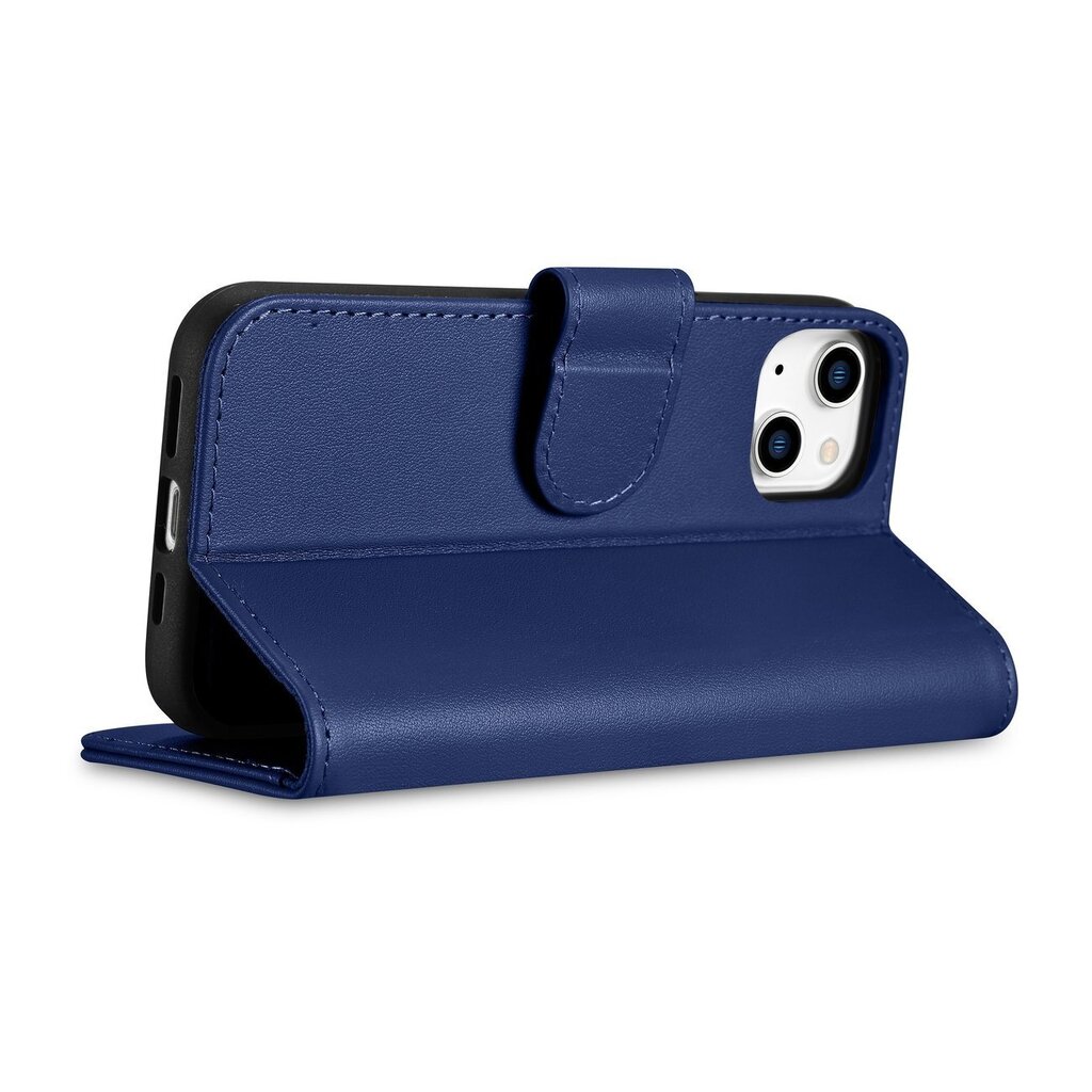 iCarer 2in1 iPhone 14 FlipAnti-RFID blue (WMI14220725-BU) цена и информация | Telefoni kaaned, ümbrised | kaup24.ee