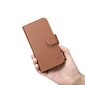 iCarer 2in1 iPhone 14 Flip Leather Anti-RFID Brown (WMI14220725-BN) hind ja info | Telefoni kaaned, ümbrised | kaup24.ee