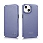 iCarer Leather iPhone 14 Plus Flip Magnetic MagSafe Light Purple (WMI14220715-LP) цена и информация | Telefoni kaaned, ümbrised | kaup24.ee