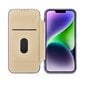 iCarer Leather iPhone 14 Plus Flip Magnetic MagSafe Light Purple (WMI14220715-LP) цена и информация | Telefoni kaaned, ümbrised | kaup24.ee