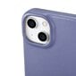 iCarer Leather iPhone 14 Plus Flip Magnetic MagSafe Light Purple (WMI14220715-LP) цена и информация | Telefoni kaaned, ümbrised | kaup24.ee