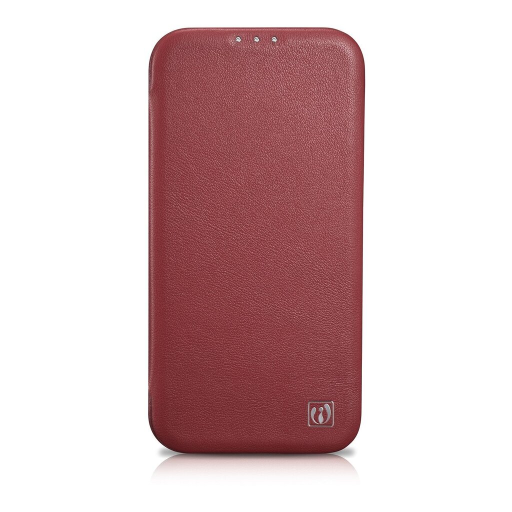 iCarer Leather iPhone 14 Plus Flip Magnetic MagSafe Red (WMI14220715-RD) hind ja info | Telefoni kaaned, ümbrised | kaup24.ee