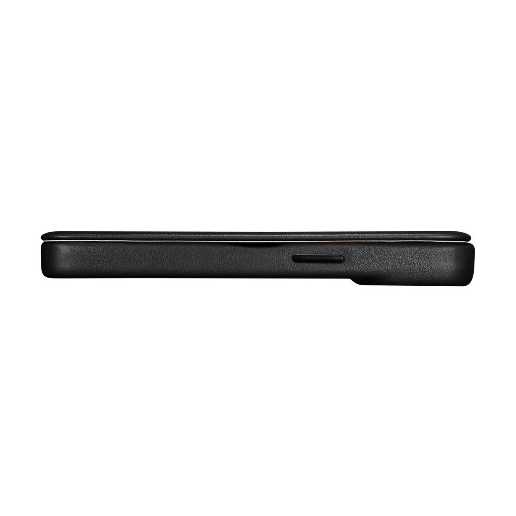 iCarer Leather iPhone 14 Flip Magnetic MagSafe Black (WMI14220713-BK) цена и информация | Telefoni kaaned, ümbrised | kaup24.ee