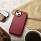 iCarer Leather iPhone 14 Plus Flip Magnetic MagSafe red (AKI14220707-RD) hind ja info | Telefoni kaaned, ümbrised | kaup24.ee