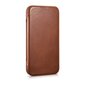 iCarer Leather iPhone 14 Flip Magnetic MagSafe Brown (AKI14220705-BN) hind ja info | Telefoni kaaned, ümbrised | kaup24.ee