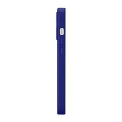 iCarer Litchi Leather iPhone 14 Pro Max Magnetic with MagSafe Dark Blue (WMI14220712-DB) цена и информация | Чехлы для телефонов | kaup24.ee