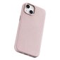 iCarer Litchi Leather iPhone 14 Magnetic MagSafe pink (WMI14220709-PK) цена и информация | Telefoni kaaned, ümbrised | kaup24.ee